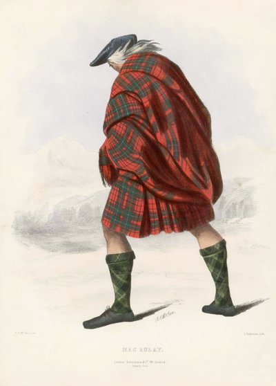 Mac Aulay, from The Clans of the Scottish Highlands by Robert Ronald McIan